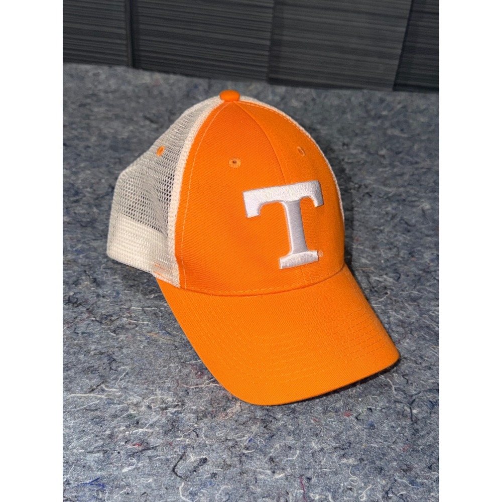 The Game Tennessee Volunteers Trucker Hat Orange White Mesh Snapback Mens Cap OS